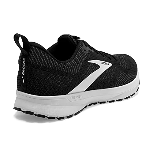 Brooks Revel 5 Negro Gris 1103741D090