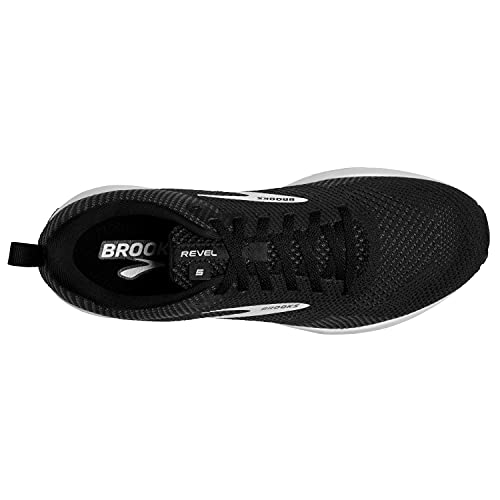 Brooks Revel 5 Negro Gris 1103741D090