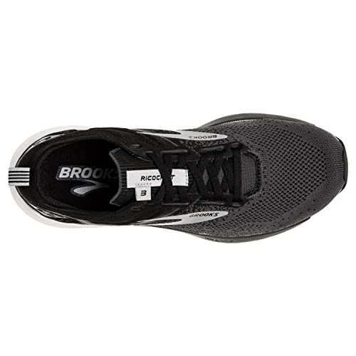 Brooks Ricochet 3, Zapatillas para Correr Mujer, Black Ebony White, 36.5 EU