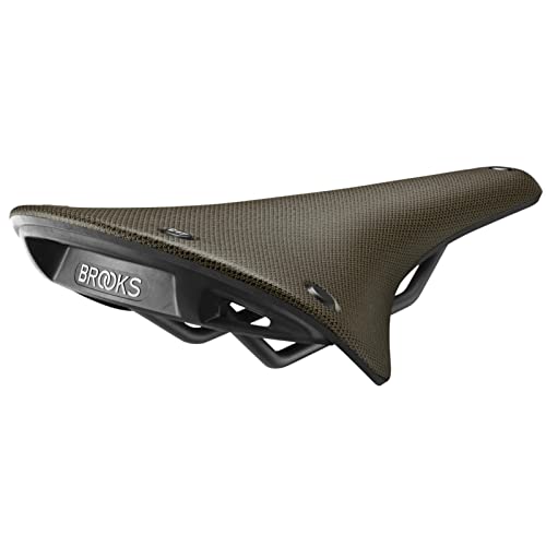 Brooks Unisex Fahrradsattel C17 Cambium, Mud - Grün, 804000