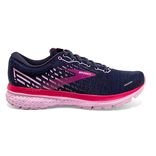 Brooks Zapatillas de running Ghost 13 para mujer, Peacoat/Lila/Frambuesa, 35.5 EU