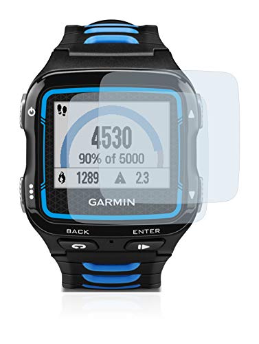 BROTECT Protector Pantalla Anti-Reflejos Compatible con Garmin Forerunner 920XT (2 Unidades) Película Mate Anti-Huellas