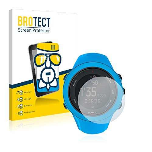 BROTECT Protector Pantalla Cristal Compatible con Suunto Ambit3 Sport Blue Protector Pantalla Vidrio - Dureza Extrema, Anti-Huellas, AirGlass