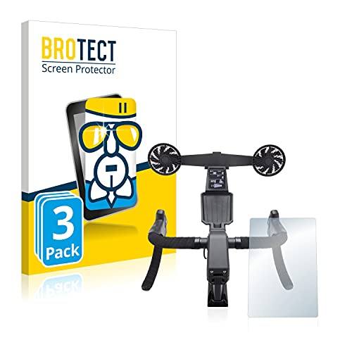 BROTECT Protector Pantalla Cristal Compatible con TacX Neo Bike Smart Protector Pantalla Vidrio (3 Unidades) - Dureza Extrema, Anti-Huellas, AirGlass