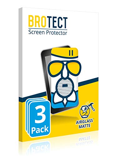 BROTECT Protector Pantalla Cristal Mate Compatible con TacX Neo Bike Smart Protector Pantalla Anti-Reflejos Vidrio, AirGlass (3 Unidades)