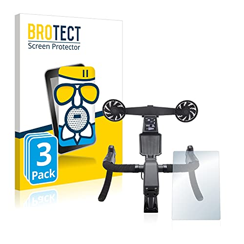 BROTECT Protector Pantalla Cristal Mate Compatible con TacX Neo Bike Smart Protector Pantalla Anti-Reflejos Vidrio, AirGlass (3 Unidades)