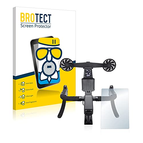 BROTECT Protector Pantalla Cristal Mate Compatible con TacX Neo Bike Smart Protector Pantalla Anti-Reflejos Vidrio, AirGlass
