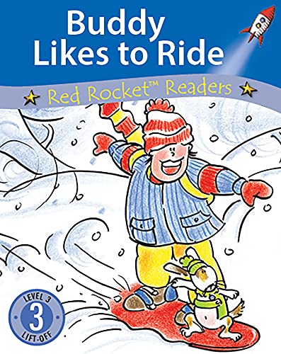 Buddy Likes to Ride: Early Level 3: Blue (Red Rocket Readers) (English Edition)
