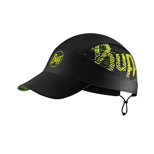 Buff R-Flash Logo Gorra, Unisex Adulto, Black, Talla Única