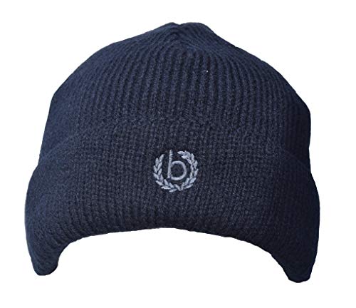 Bugatti - gorro de punto con puño y pantalla Gore-Tex, 70% sintético y 30% lana, cortavientos, impermeable,