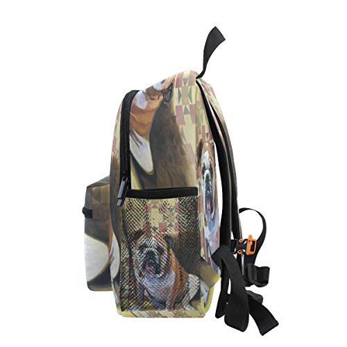 Bulldog Mini mochila infantil preescolar preescolar para el jardín de infantes, Bulldog 2 (Multicolor) - A01E18011-A