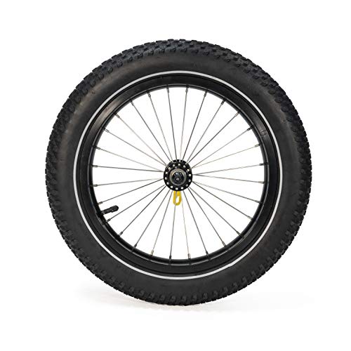 Burley COHO 16+ - Juego de Ruedas Unisex, Color Negro, 40,6 x 7,6 cm