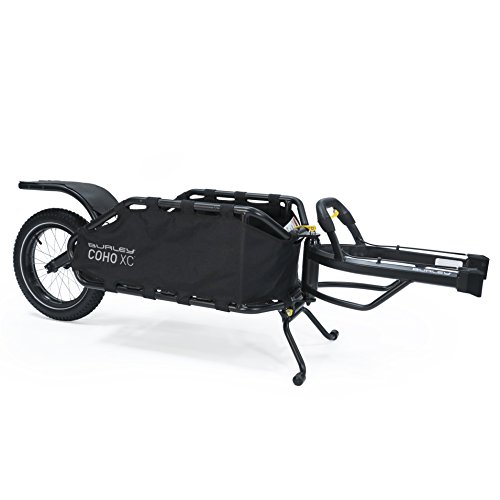 Burley COHO 16+ - Juego de Ruedas Unisex, Color Negro, 40,6 x 7,6 cm