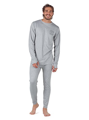 Burton Monument Heather - Calzoncillos térmicos para Hombre, Talla L