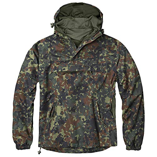 bw-online-shop Summer Windbreaker - Chubasquero (talla S - 7XL) camuflaje M