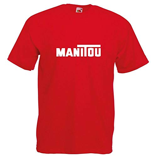 By Manitou T-Shirt Forklift Telehandler Various Sizes & Colours