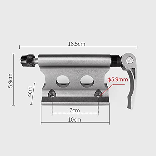 Bzocio Soporte para horquilla para bicicleta o camión para bicicleta, portaequipajes para bicicleta, soporte para horquilla para bicicleta, soporte para camión de carretera o bicicleta amarillo