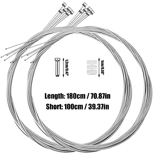 Cable de freno Cable de cambio Circuito de bicicletas Cable de freno de acero Juego de cables de freno Cable interior universal Juego de cables de cambio Para bicicleta de carreras bicicleta montaña