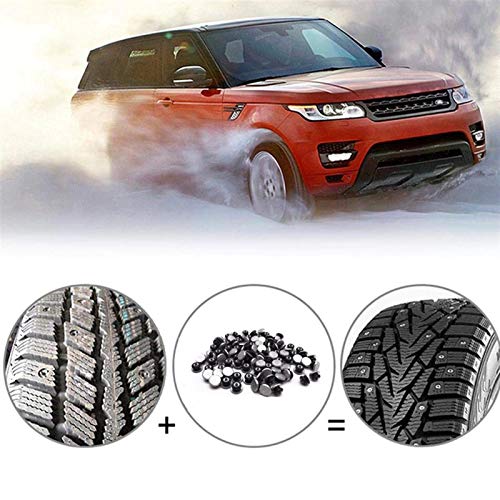 Cadenas de nieve de coches, Picos for neumáticos Tenedor de neumáticos de invierno Puntos de neumáticos de coches Nieve Chians ICE Stud Carbide Studs for automóvil automóvil SUV ATV Motocicleta Camión