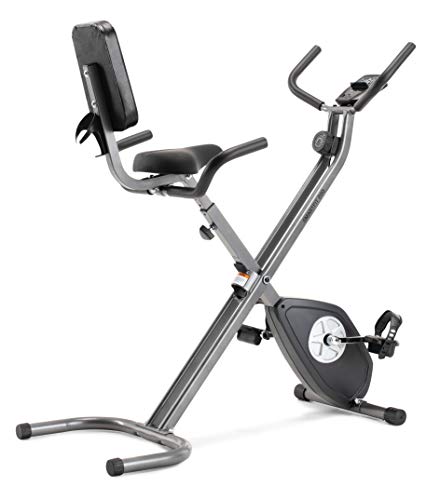 Cadence Smartfit 200 - Bicicleta estática plegable unisex, color negro y plateado