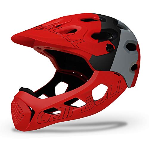 Cairbull Casco integral de cross-country Casco de protección para deportes extremos Bicicleta de montaña Casco de descenso de cross-country Casco deportivo de alta intensidad