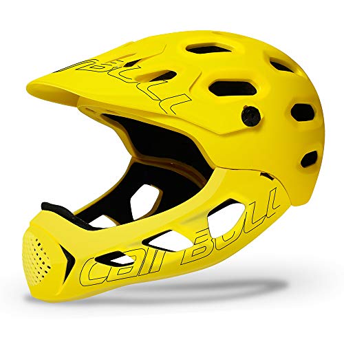 Cairbull Casco integral de cross-country Casco de protección para deportes extremos Bicicleta de montaña Casco de descenso de cross-country Casco deportivo de alta intensidad