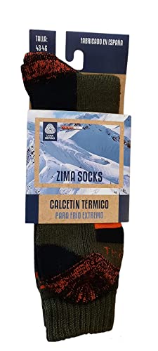 Calcetín térmico frío extremo Zima talla 39 - 42 Fibras thermolite, calor y calidez