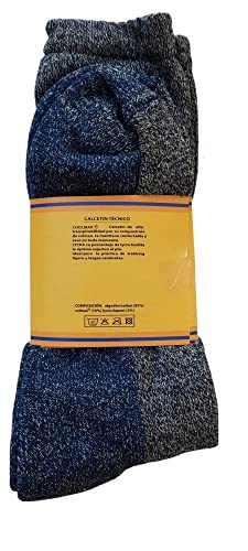 Calcetines COOLMAX de TREKKING (3 pares ) talla 39 - 42 ideal para deportes de invierno