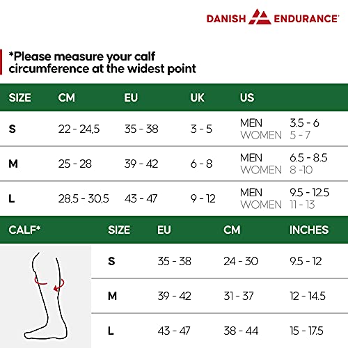 Calcetines de Compresión de Algodón Orgánico, para Mujer y Hombre, para Deporte, Running, Varices, Recuperación, Embarazo, Circulación Sanguínea, Vuelos, Trombosis, Enfermeras, Médicos, 1 y 3 Pares (Negro, EU 39-42)