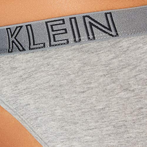 Calvin Klein Bikini Brief Braguita, Grey Heather 020, M para Mujer