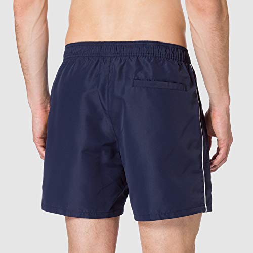 Calvin Klein Cordón Mediano Baador para Hombre, Black Iris, M