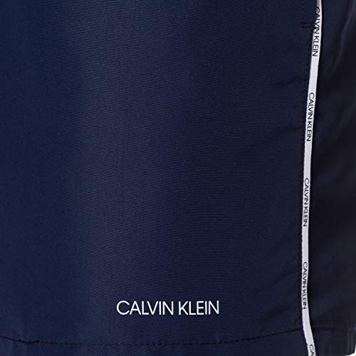 Calvin Klein Cordón Mediano Baador para Hombre, Black Iris, M