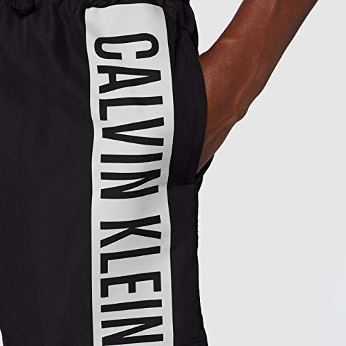 Calvin Klein Medium Drawstring Bañador, Pvh Black, XL para Hombre