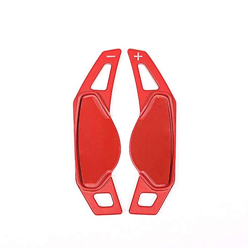 Cambio de palancas de cambio de engranaje del volante del coche Accesorios de aleación de aluminio 2pcs