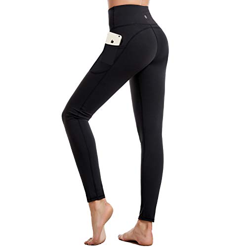 CAMBIVO Leggins Mujer, Mayas Deportivas Cintura Alta, Pantalón Mallas de Deporte para Yoga, Running, Fitness, Estiramiento, Pilates