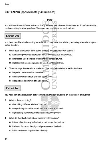 Cambridge English Advanced 3. Student's Book with answers (CAE Practice Tests)