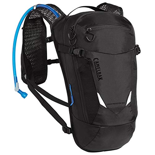 CamelBak - Chaleco protector, color negro, tamaño talla única