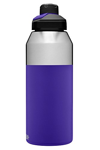 CamelBak Chute Mag Botella de agua, aislada de acero inoxidable, color morado, tamaño 40 oz., 12.2047244094488 x 3.74015748031496 x 3.74015748031496inches