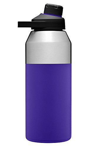 CamelBak Chute Mag Botella de agua, aislada de acero inoxidable, color morado, tamaño 40 oz., 12.2047244094488 x 3.74015748031496 x 3.74015748031496inches