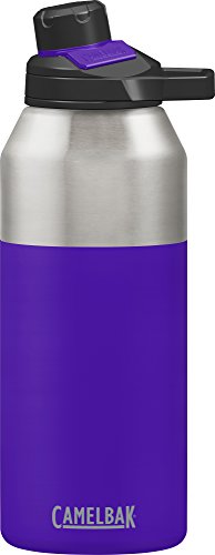 CamelBak Chute Mag Botella de agua, aislada de acero inoxidable, color morado, tamaño 40 oz., 12.2047244094488 x 3.74015748031496 x 3.74015748031496inches