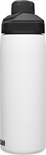 CamelBak Chute mag SST Vacuum Insulated Botellas, Unisex, Blanco, 6 Litres/20 oz