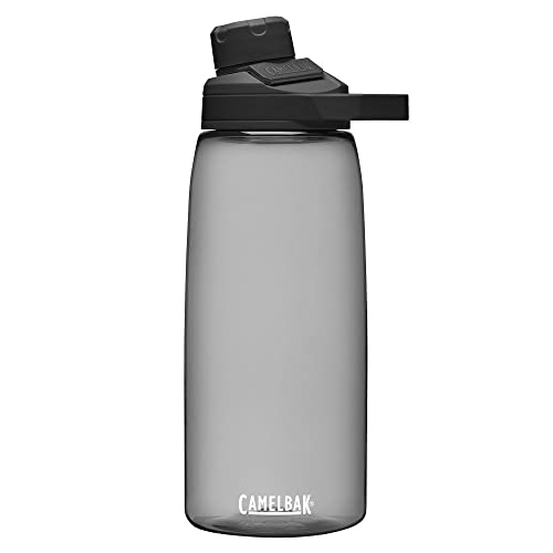 CamelBak Chute mag TRITAN Renew Botella DE Agua, Adultos Unisex, Charcoal, 1500 ml