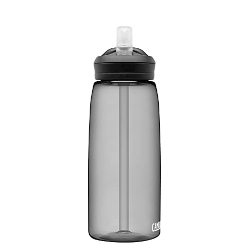 CAMELBAK Eddy + RNW Botella DE Agua, Unisex-Adult, Charcoal, 1000 ml