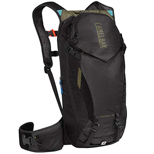 CamelBak K.U.D.U. Protector 10 Dry Black/Burnt Olive - Mochila de hidratación, talla S/M 2018