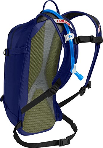 CAMELBAK Mule Mochila de Hidratación, Hombre, Azul (Pitch Blue) / Rojo (Racing Red), Talla Única