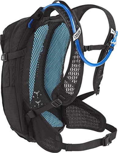 CamelBak M.u.l.e. Pro 14 Mochila de hidratación, Mujer, Negro, Blanco, Talla única