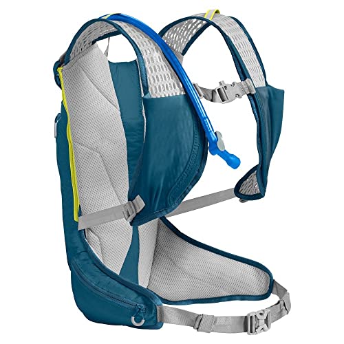 CamelBak Octane XCT 5 l Pack + Crux 2 l Multisport Packs con HIDRATACIÓN, Adultos Unisex, Corsair Teal/Sulphur Spring