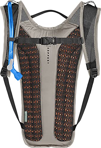 CamelBak Rogue Light Mochila de hidratación, Unisex Adulto, Aluminio y Negro, Talla única