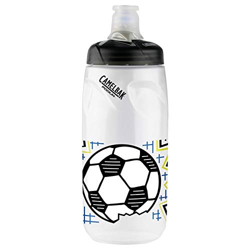 CAMELBAK Unisex Juventud Goal Podium Youth, Blanco Negro, Talla Única