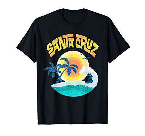 Camisa Retro Santa Cruz California Vintage Santa Cruz Camiseta